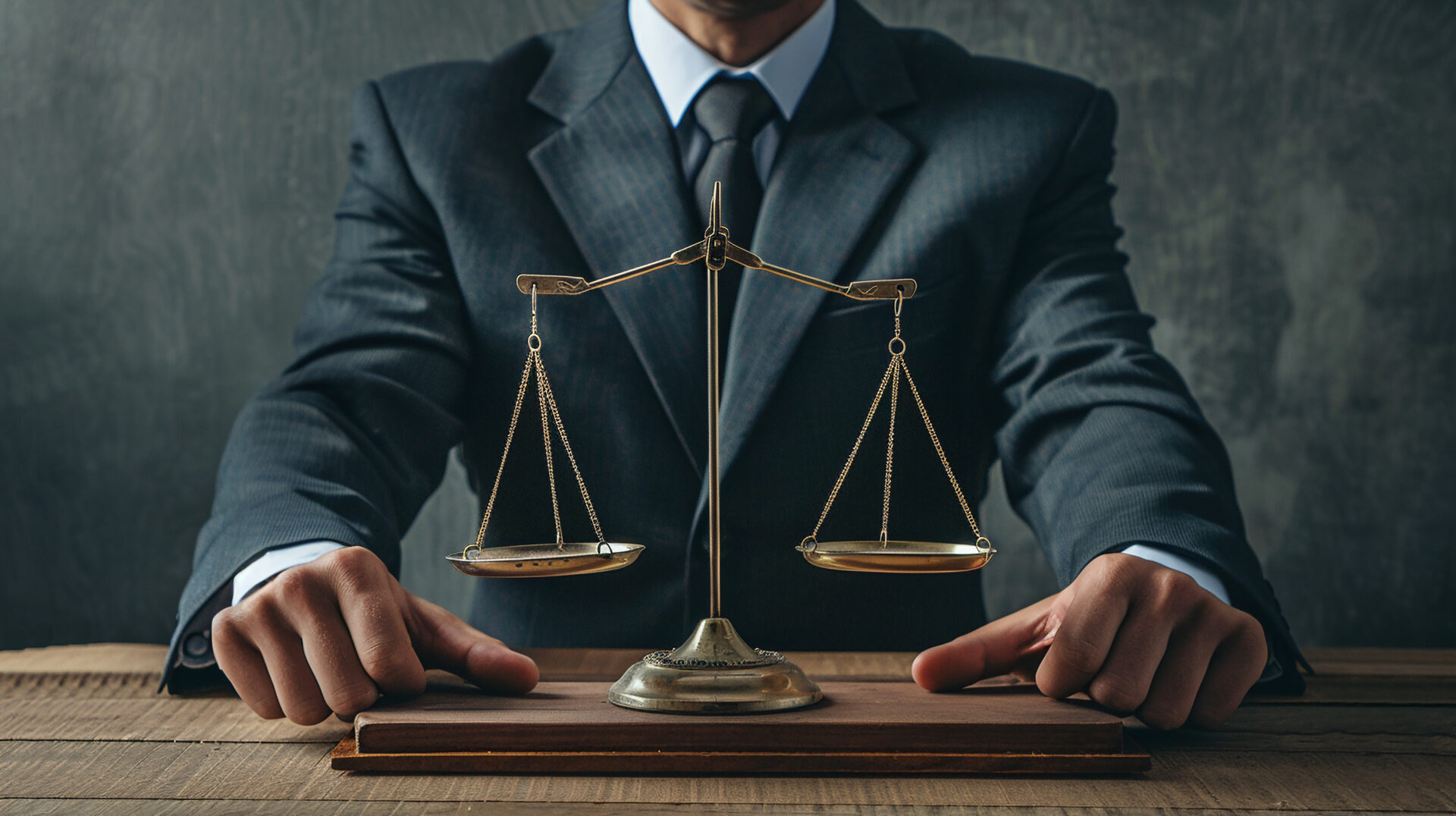 Business ethics and integrity are emphasized through images of professionals making principled decisions and acting with honesty.