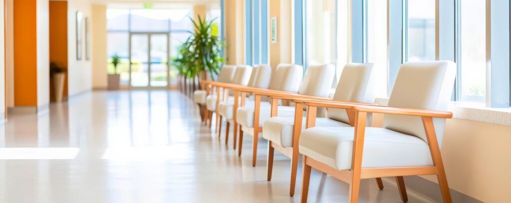 Healthcare facility with a focus on geriatric care and aging populations, elderly health, specialized services